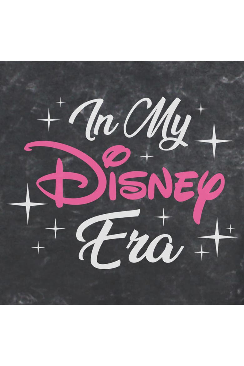 Juniors Disney In My Disney Era T Shirt, Alternate, color, Black