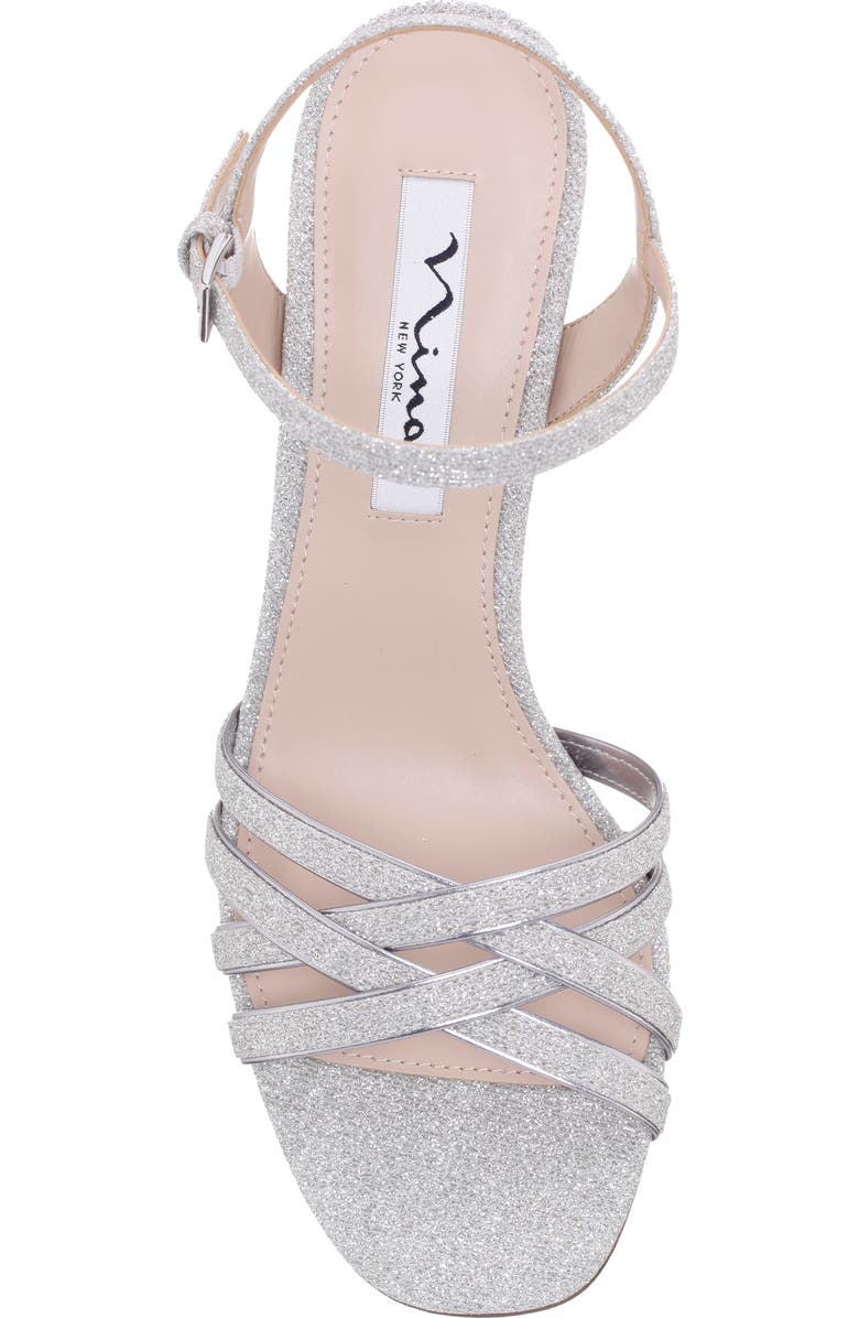 Nina April Ankle Strap Sandal, Alternate, color,