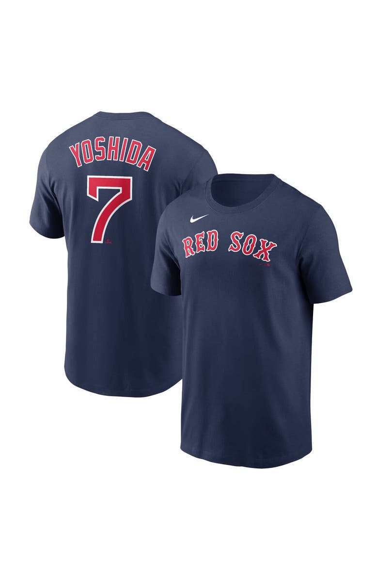 Nike Men's Nike Masataka Yoshida Navy Boston Red Sox Name & Number T-Shirt, Main, color,