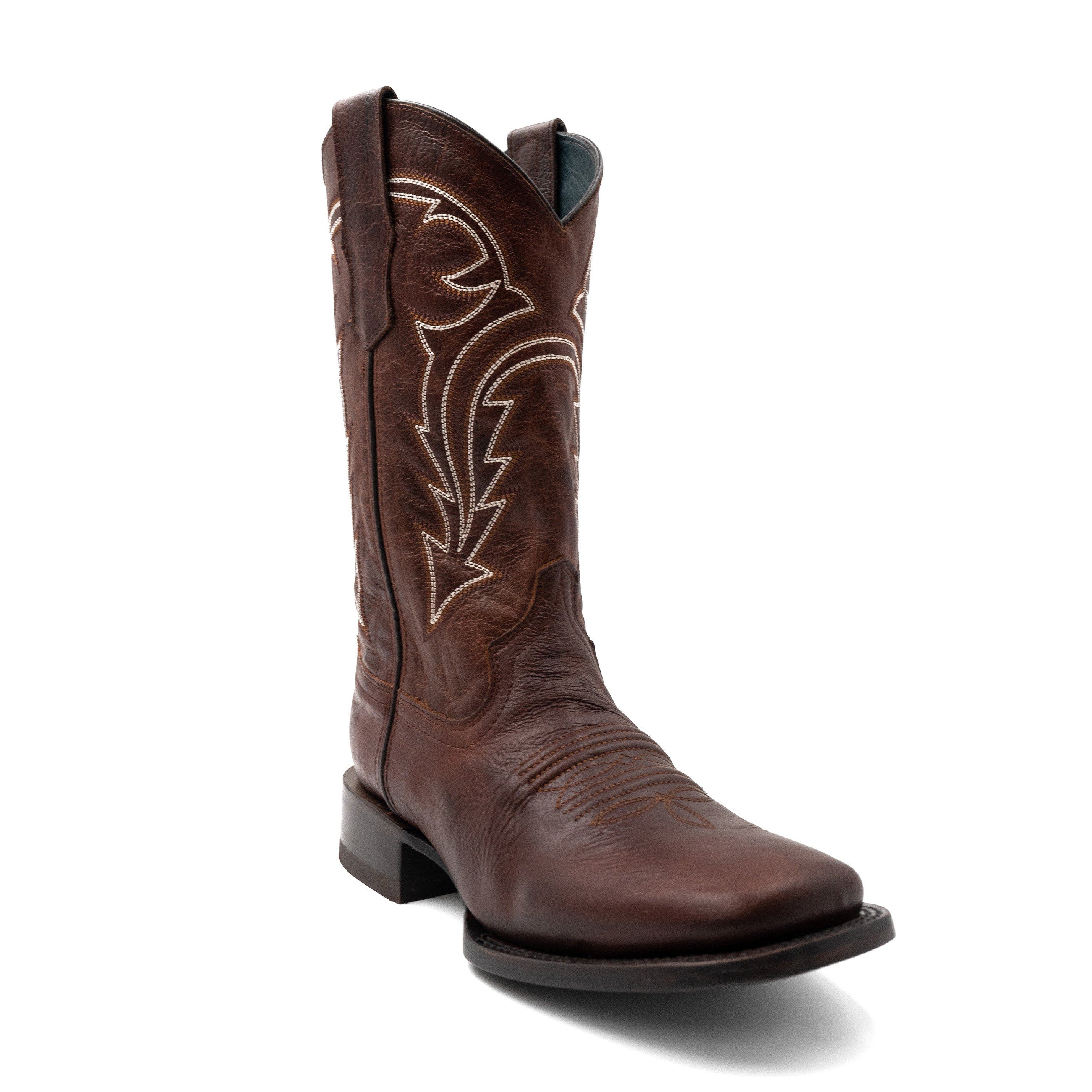 Ferrini Men's Dylan Western Boot, Main, color, Brandy