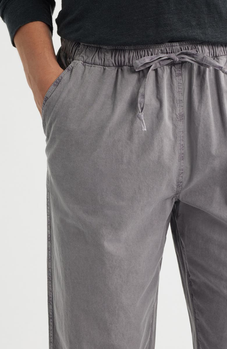 ALEX CRANE Air Organic Cotton Drawstring Pants, Alternate, color, Silver