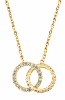 EFFY 14K Yellow Gold & Diamond Linked Pendant Necklace - 0.24 ctw