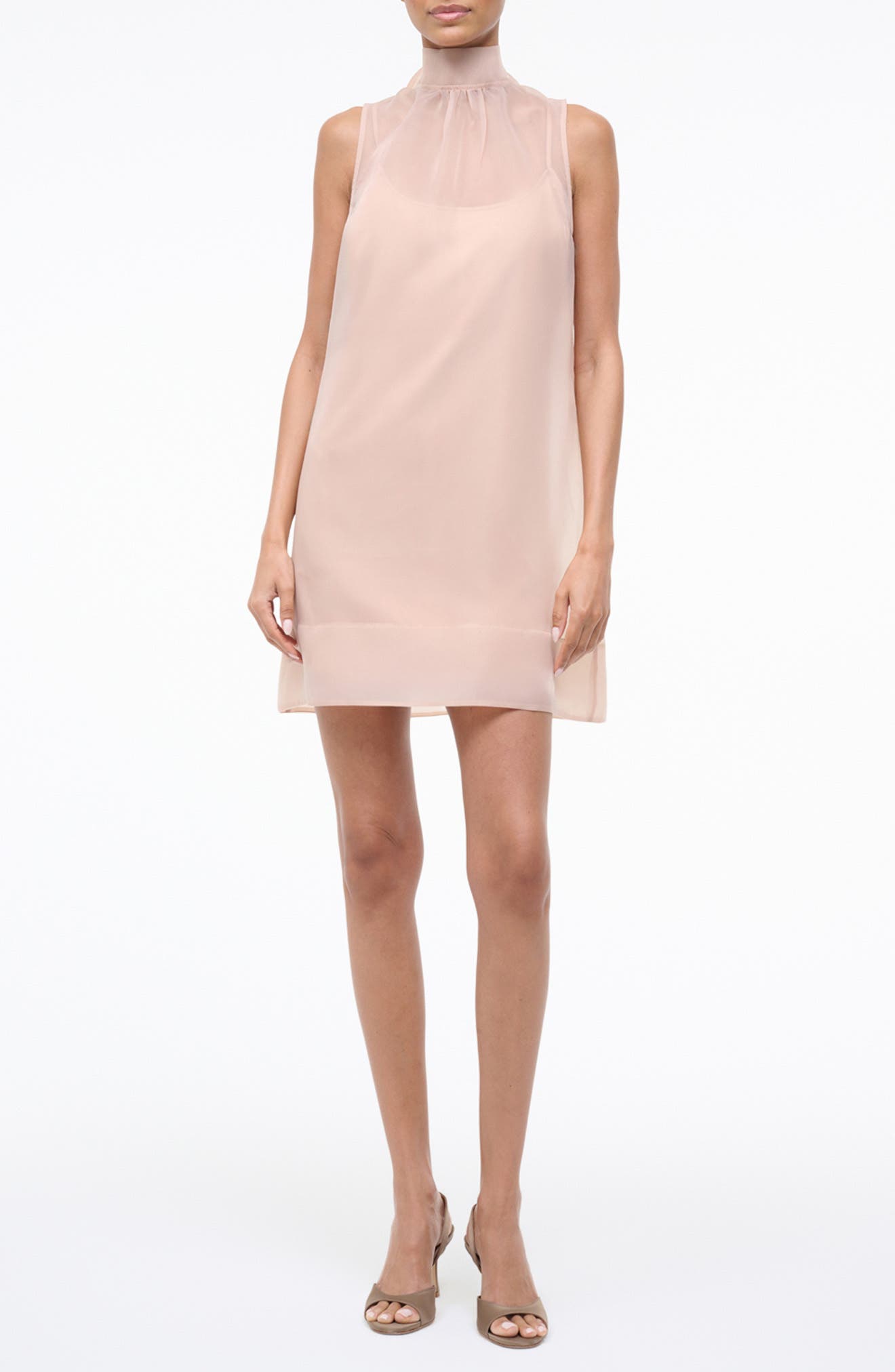 Albee Sleeveless Shift Minidress