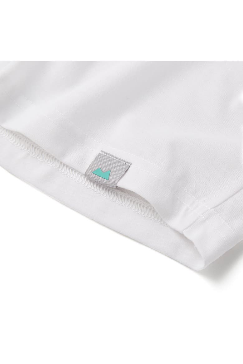 Everyday Tee with V-Neck, Alternate, color, White