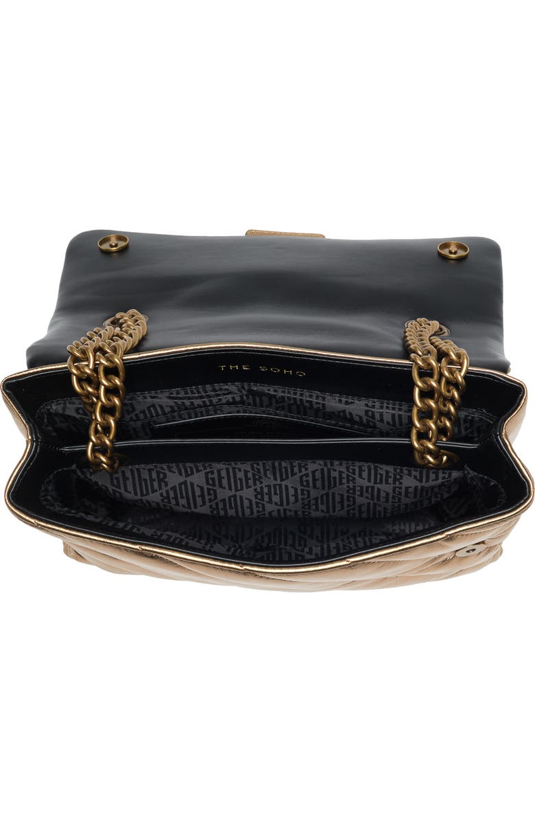 Kurt Geiger London Large Soho Leather Shoulder Bag, Alternate, color,