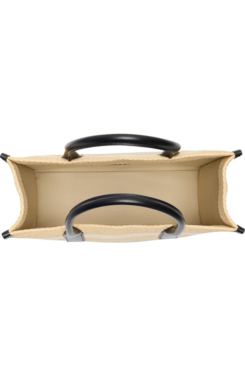 Stuart Weitzman SW Raffia Tote, Alternate, color,