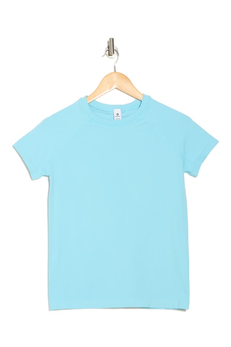 Zaia Seamless Short Sleeve Top, Alternate, color, LARIMAR