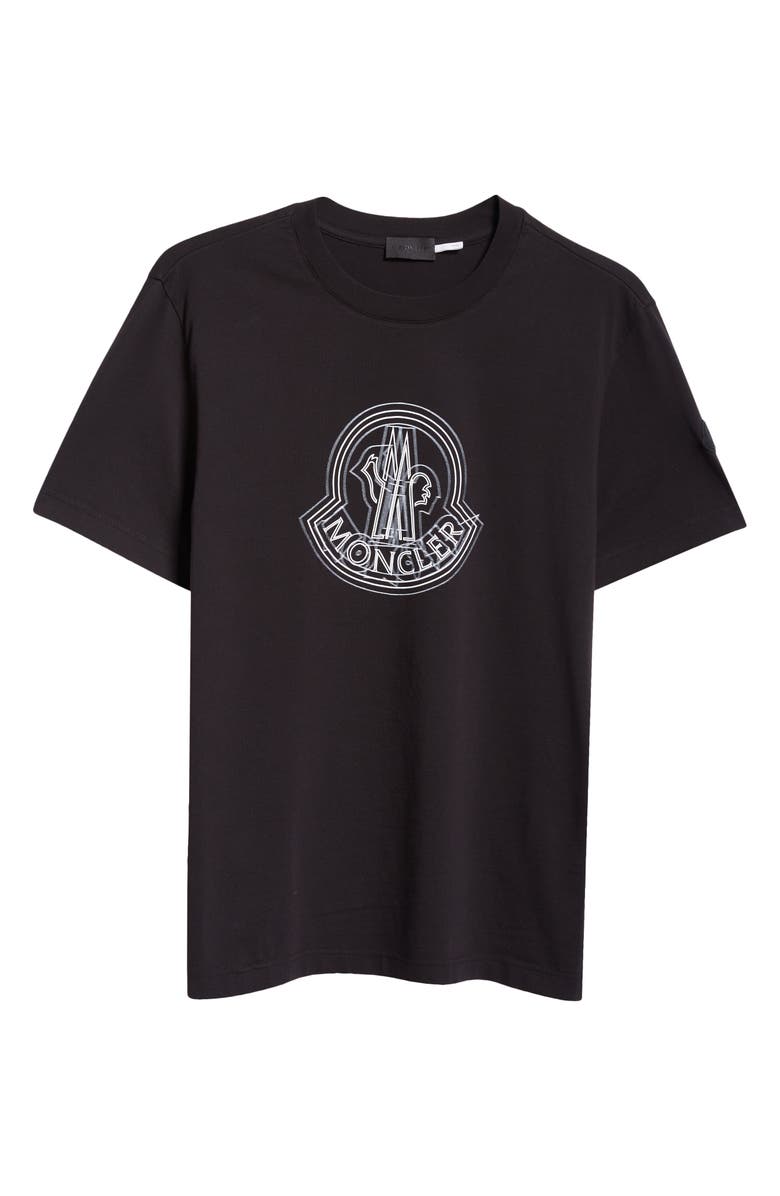 Moncler Logo Graphic T-Shirt, Alternate, color,