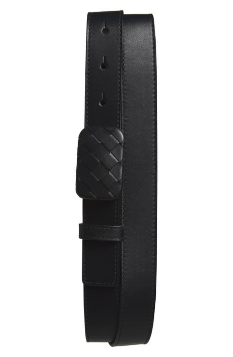French Calfskin Leather Belt