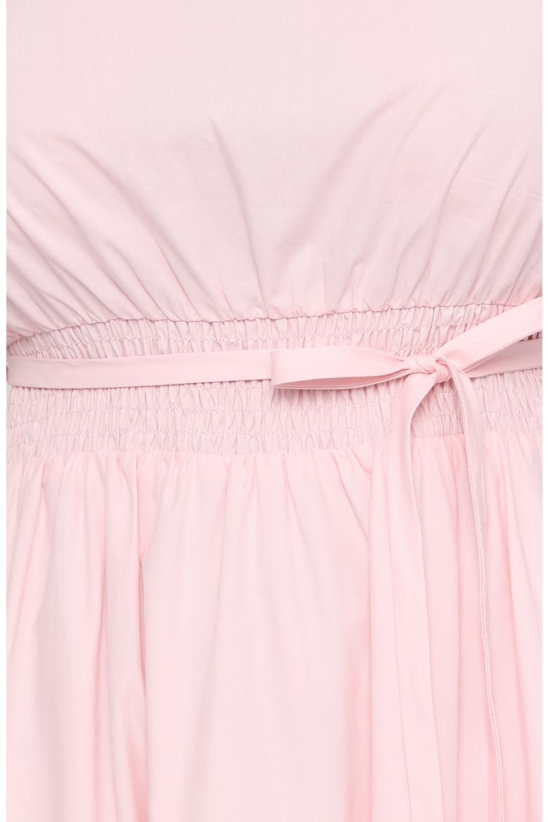 Nellie Cotton Midi Dress, Alternate, color, PETAL PINK