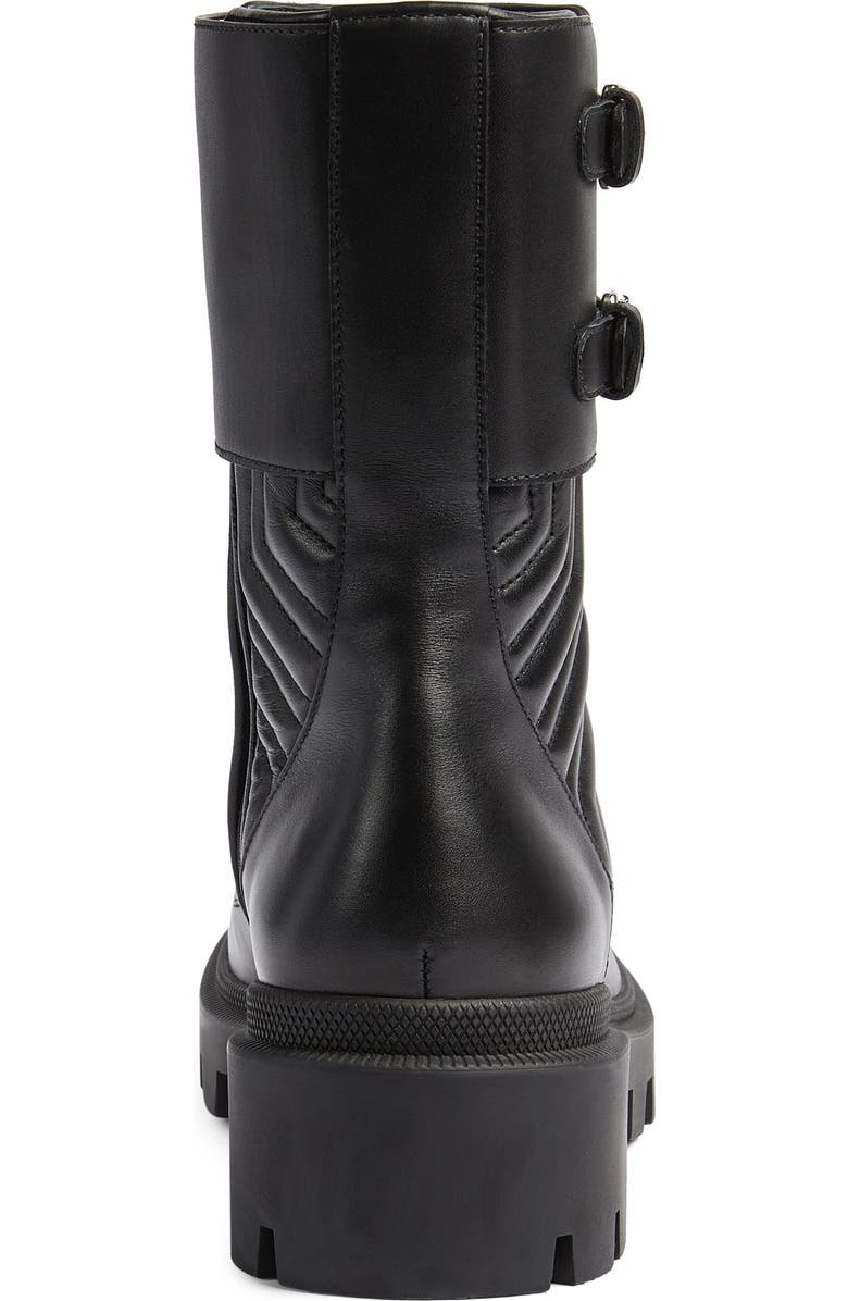 Gucci Frances GG Matelassé Platform Combat Boot, Alternate, color,