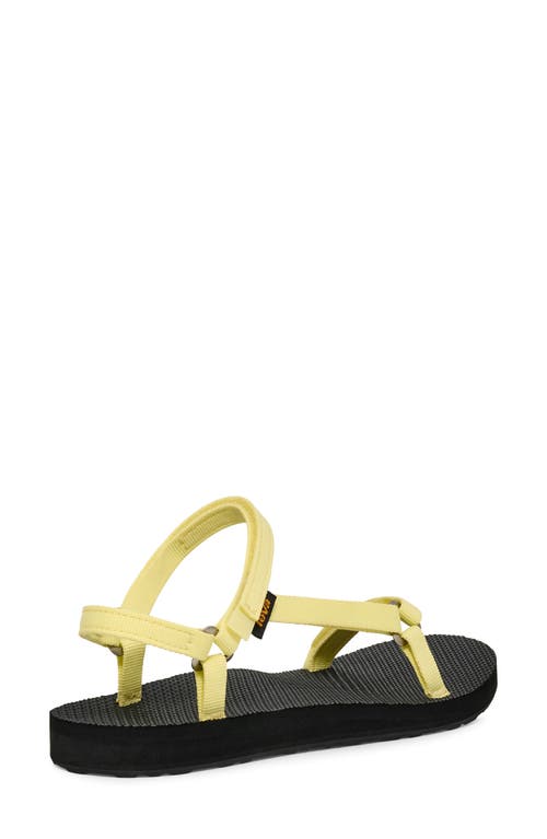 Teva Original Universal Slim Sandals In Young Wheat