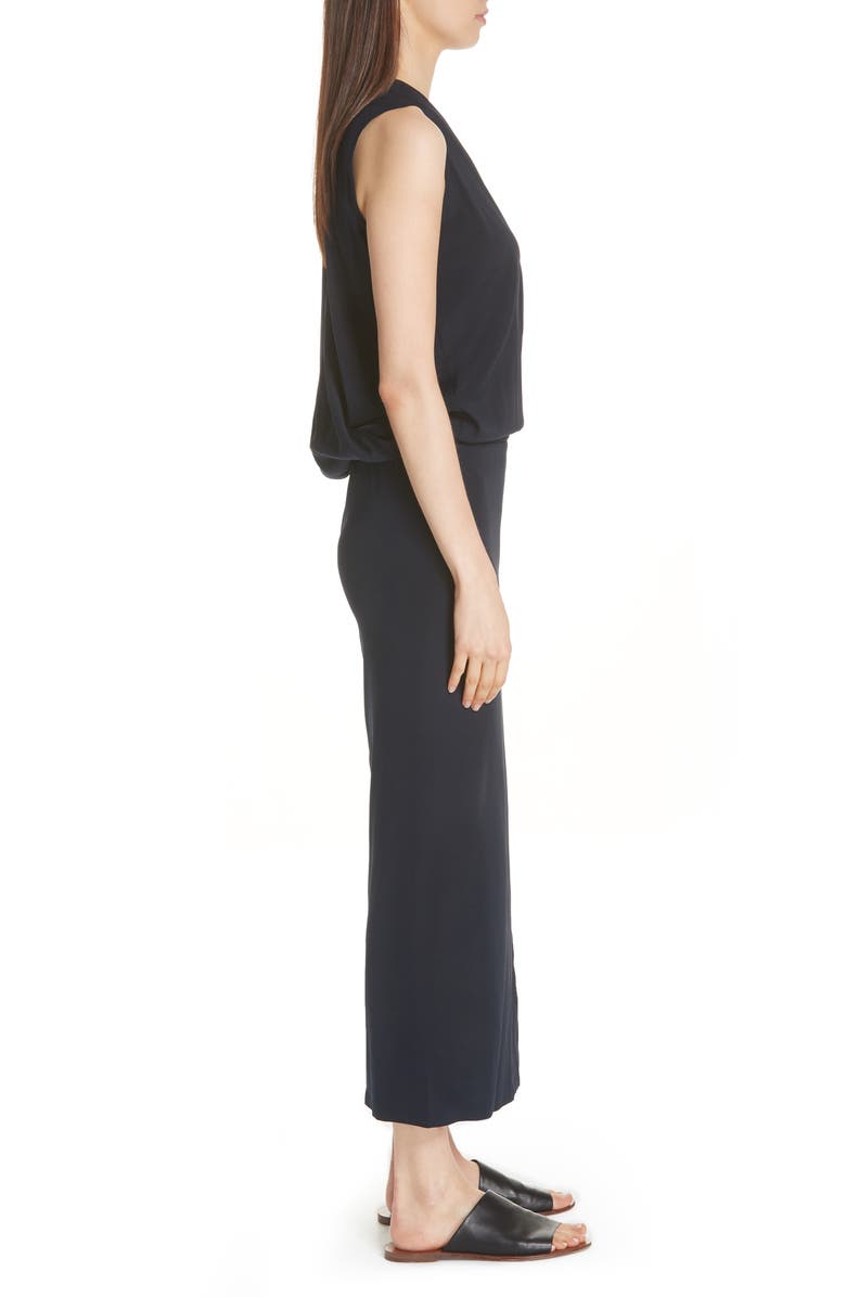 Zero + Maria Cornejo Blouson Stretch Silk Dress, Alternate, color, 