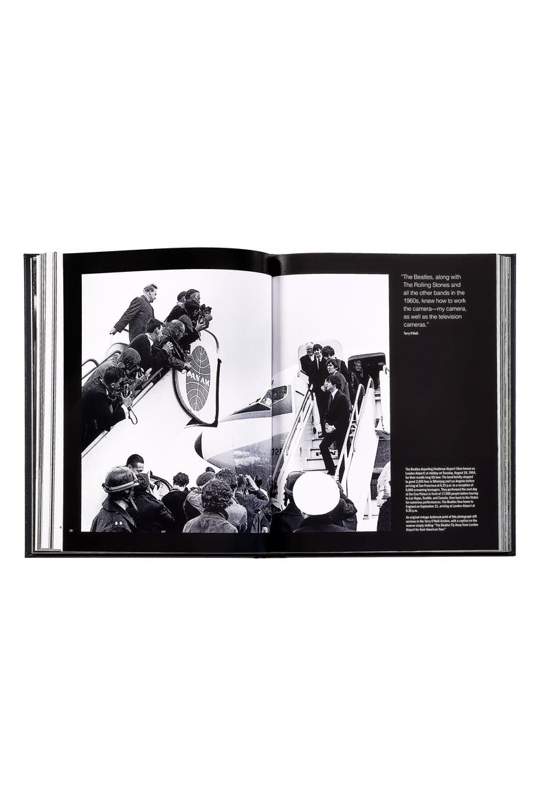 The Beatles by Terry O'Neill The Definitive Collection Leather Edition, Alternate, color, Black