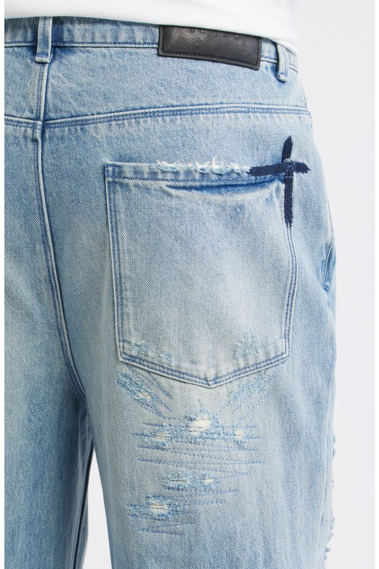 Jonas Frayed Horizon Distressed Jeans, Alternate, color, FRAYED HORIZON