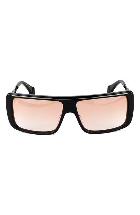 54mm Rectangular Gradient Sunglasses