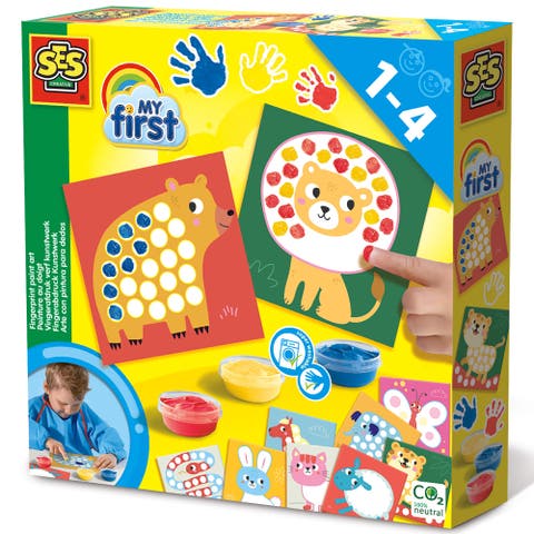 My First Fingerprint Paint Art Craft Set