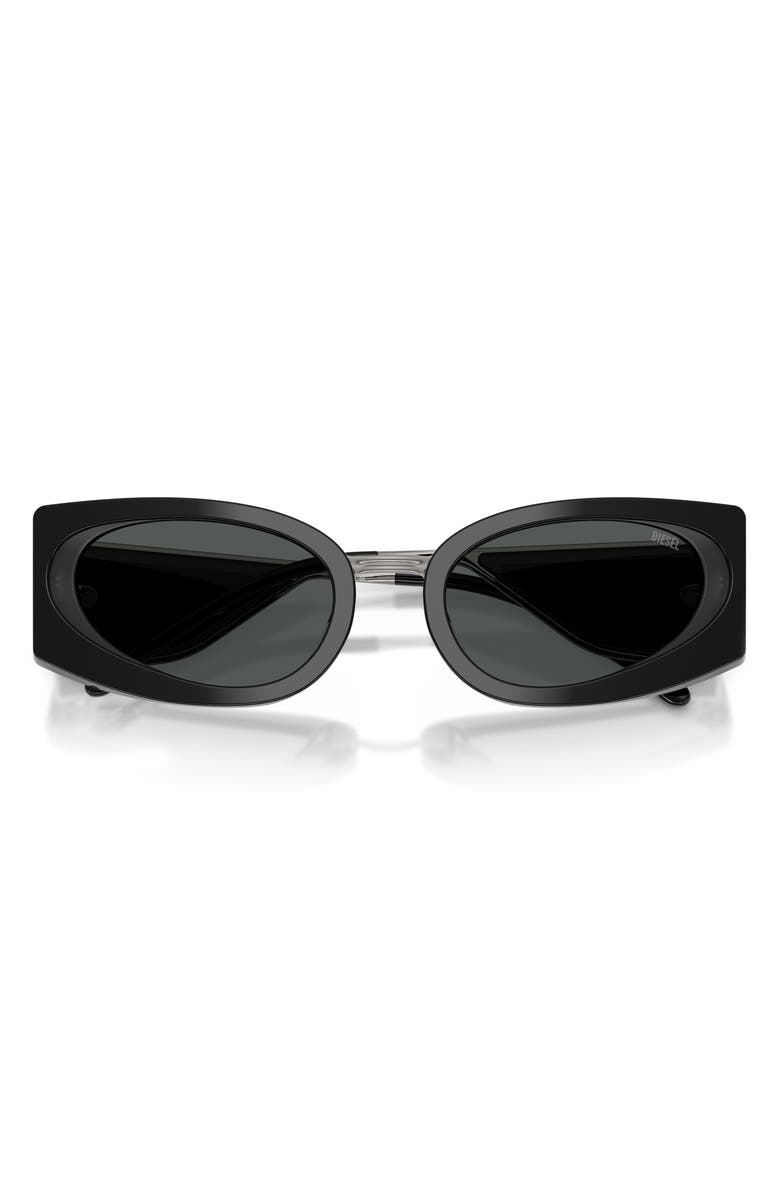 DIESEL<sup>®</sup> 54mm Cat Eye Sunglasses, Alternate, color, 