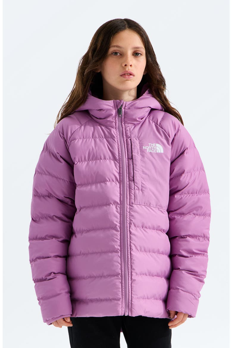 Kids' Perrito Water Repellent Reversible Jacket, Main, color, HUSHED LAVENDER