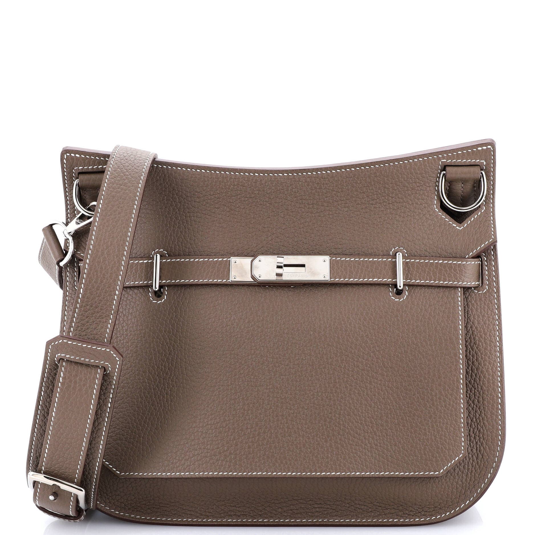 Pre-Owned Hermes Jypsiere Bag Clemence 28, Main, color, 