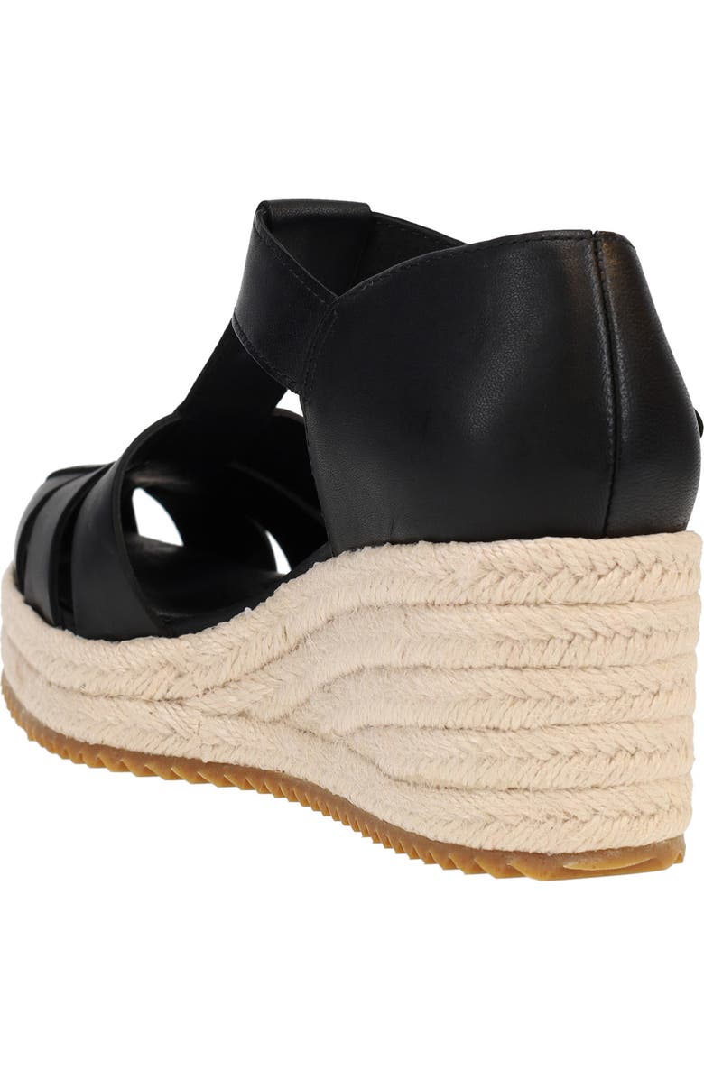 Eileen Fisher Tilly Jute Wedge Fisherman Sandal, Alternate, color,