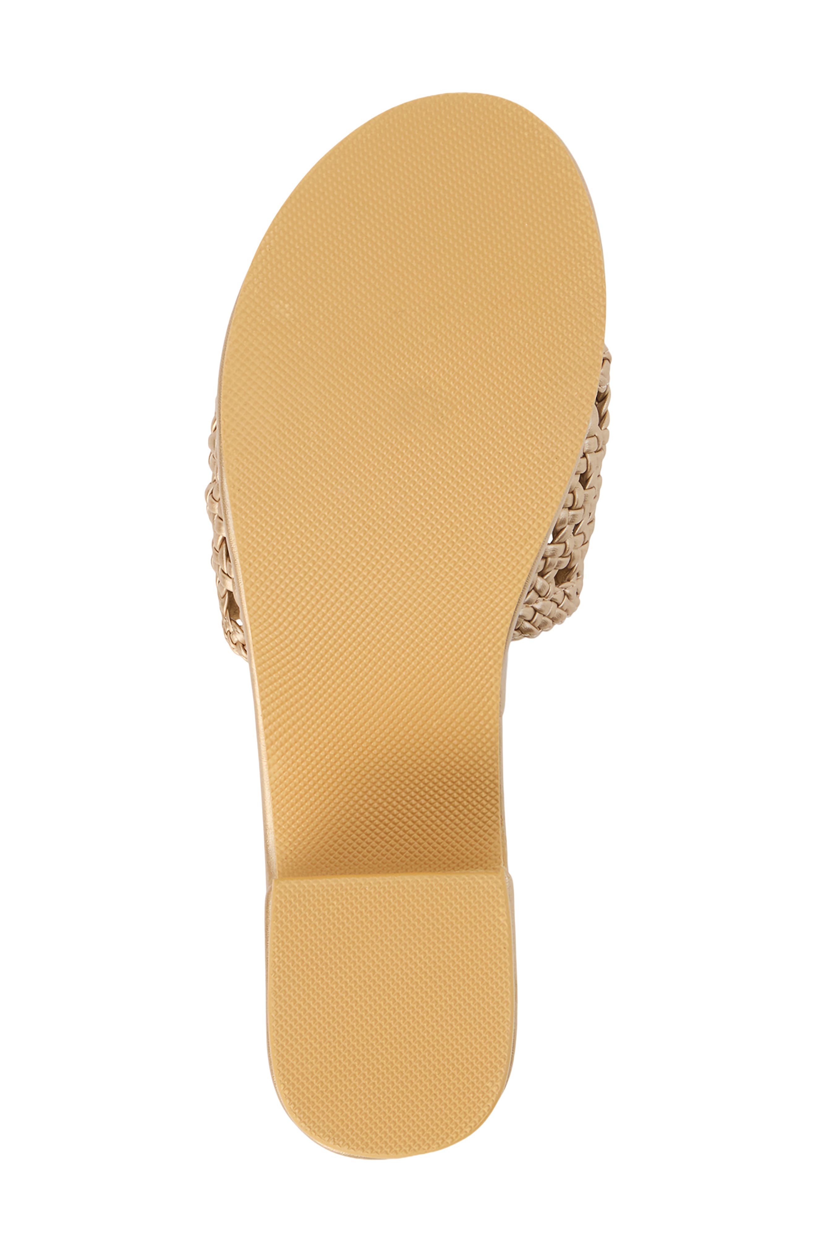 Coconuts by Matisse Beach by Matisse Cove Platform Slide Sandal, Alternate, color, Gold