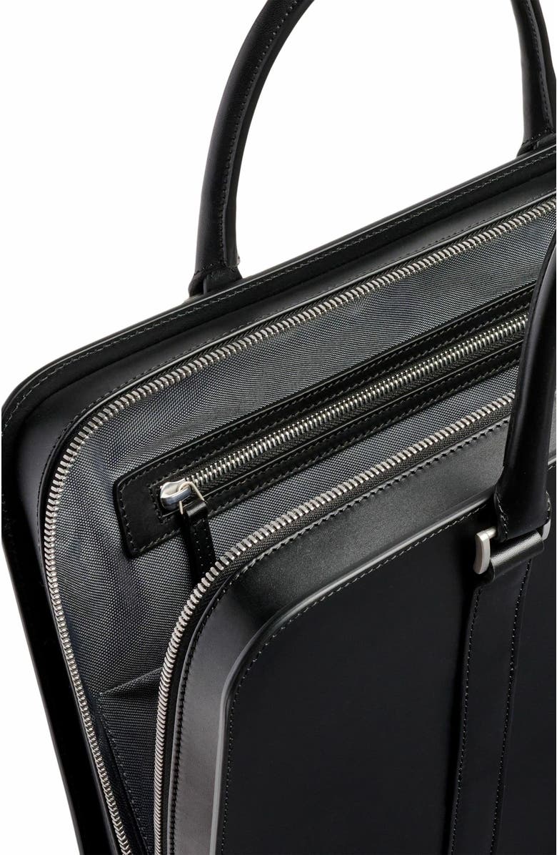 Carl Friedrik Palissy Briefcase, Alternate, color, Black