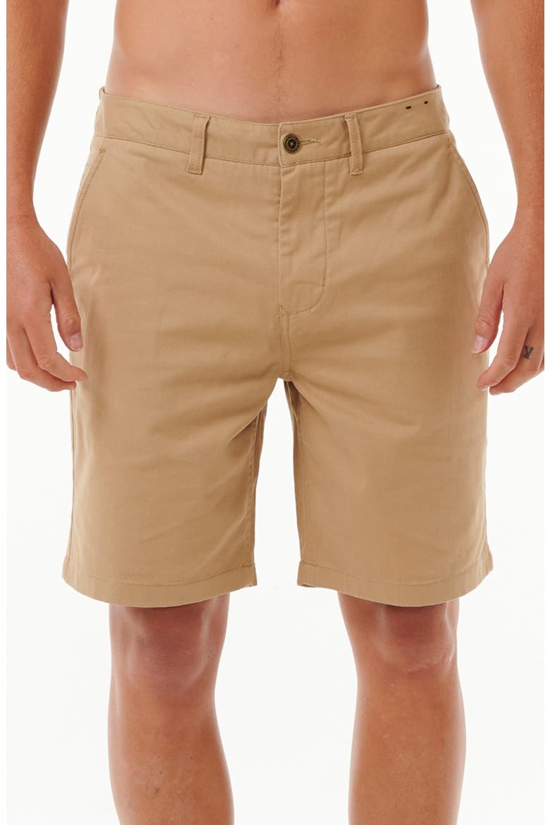 Classic Surf Chino Shorts, Main, color, KHAKI