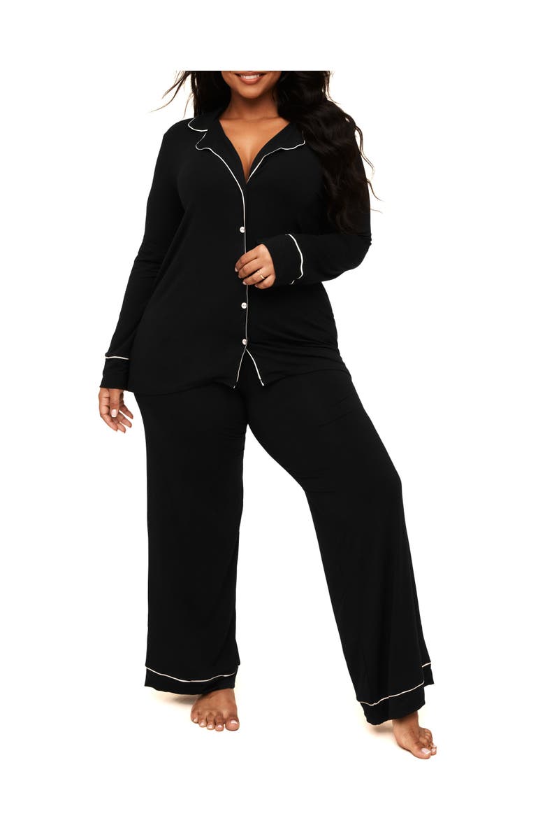 Adore Me Matilda Pajama Set, Main, color, Black