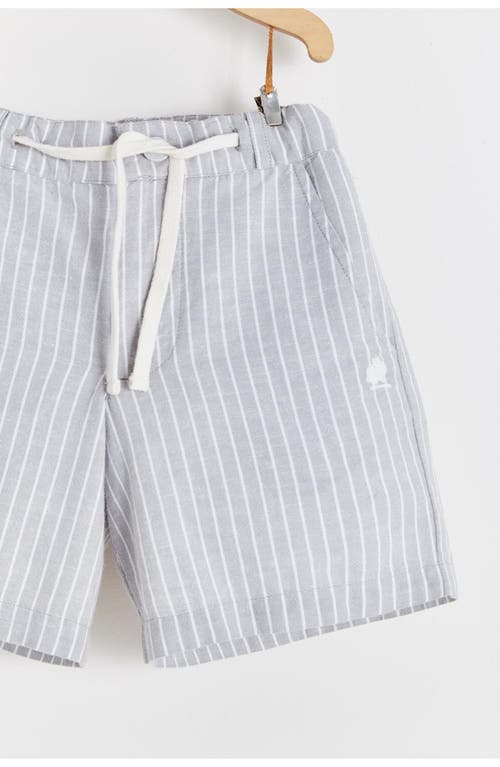 Babycottons Bermuda Ray Grey Linen In Gray