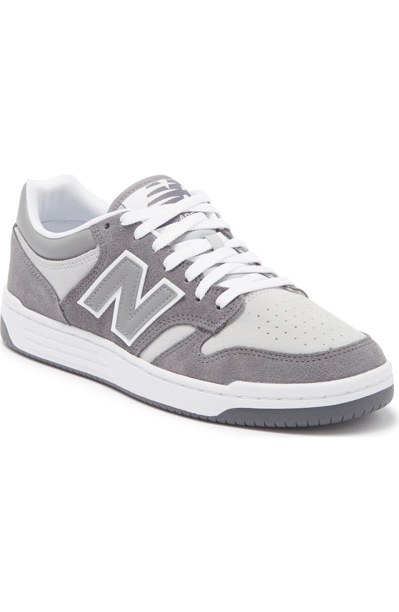 New Balance 480 Basketball Sneaker, Main, color, Castlerock/ Shadow Grey