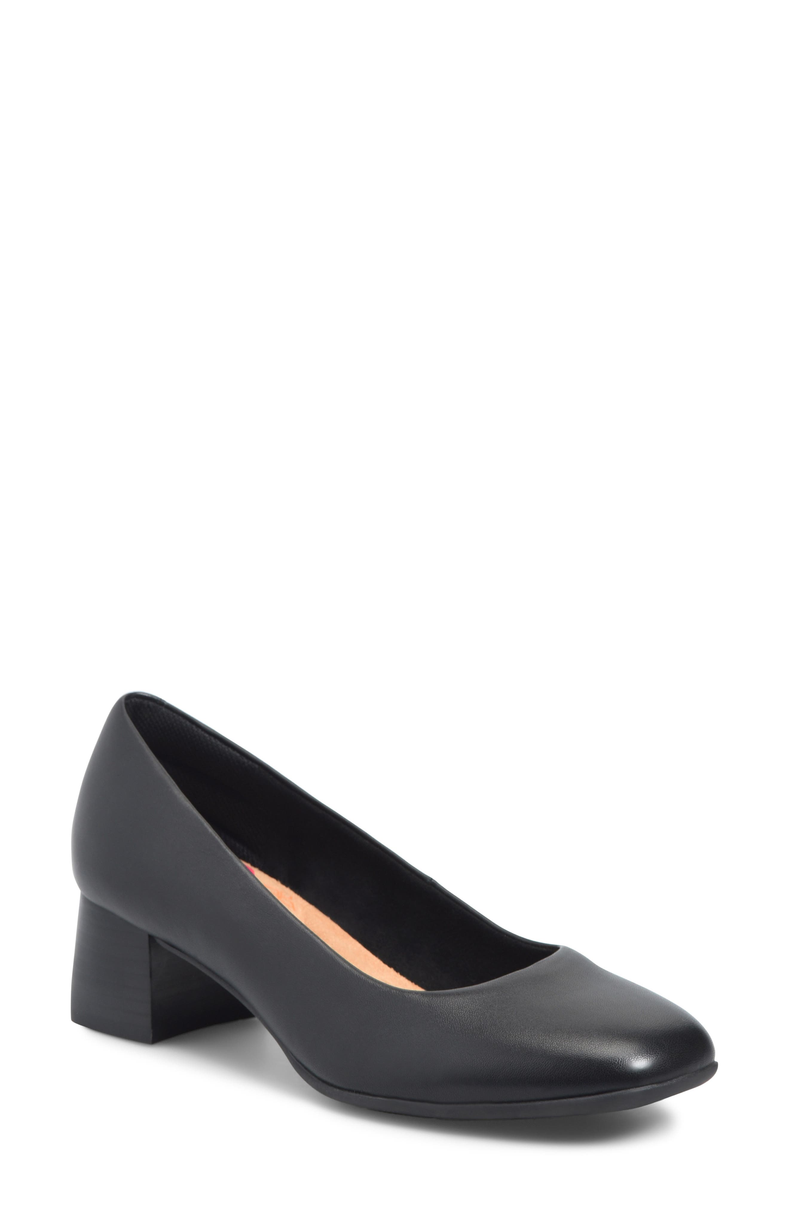 Comfortiva Peach Pump, Main, color, Black