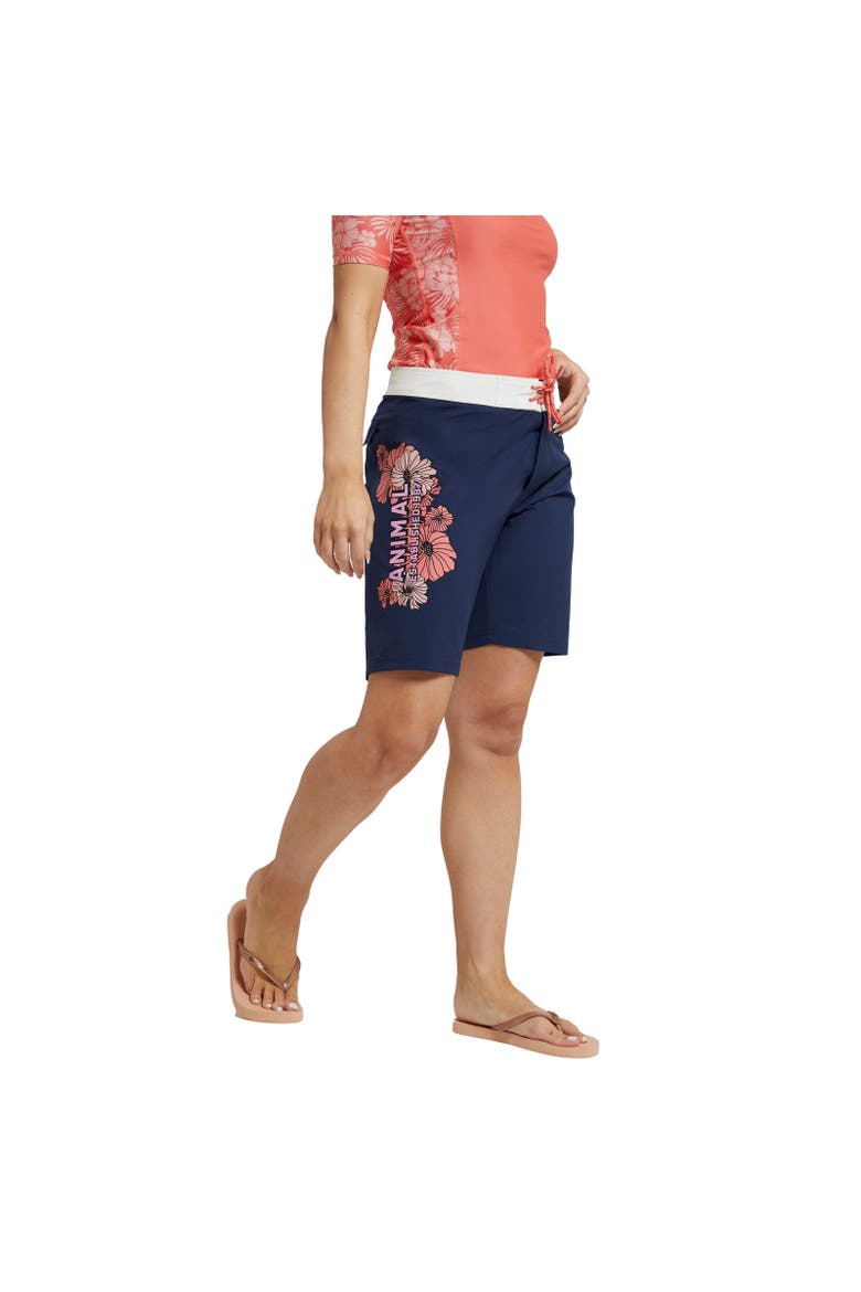 Nora Logo Classic Boardshorts, Alternate, color, Navy
