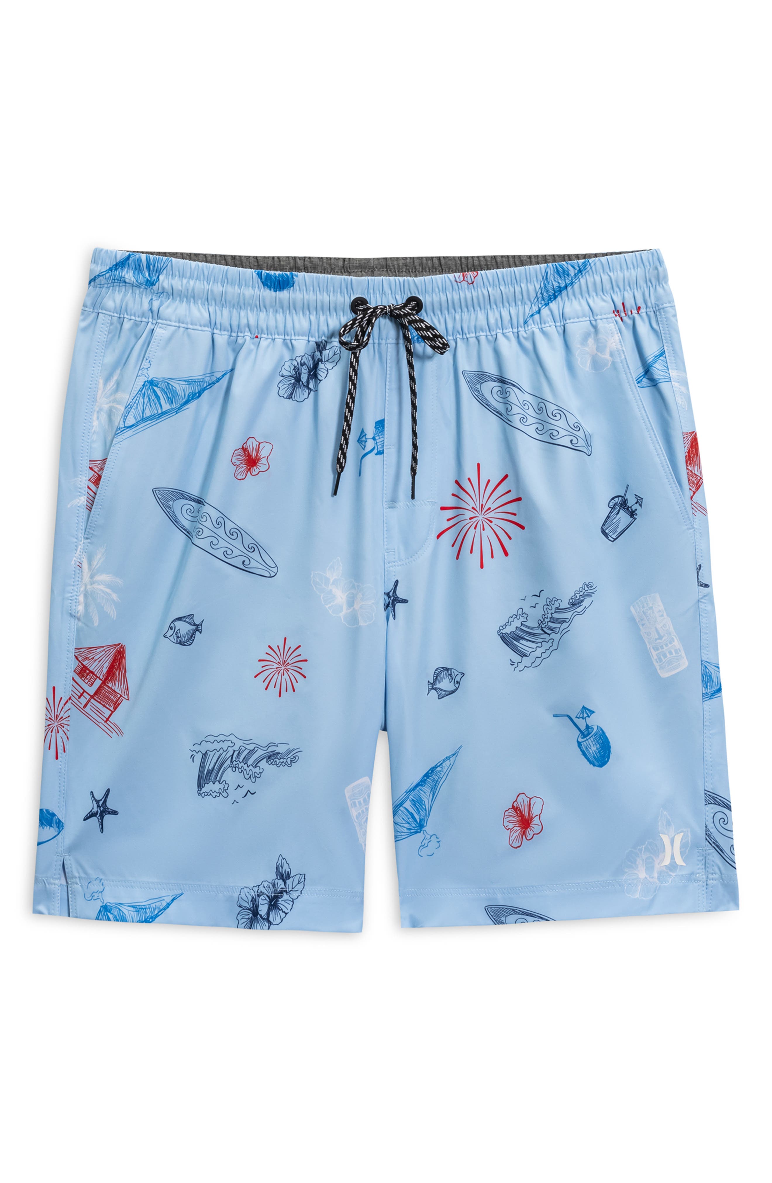 Hurley Surf Shack Volley Swim Trunks