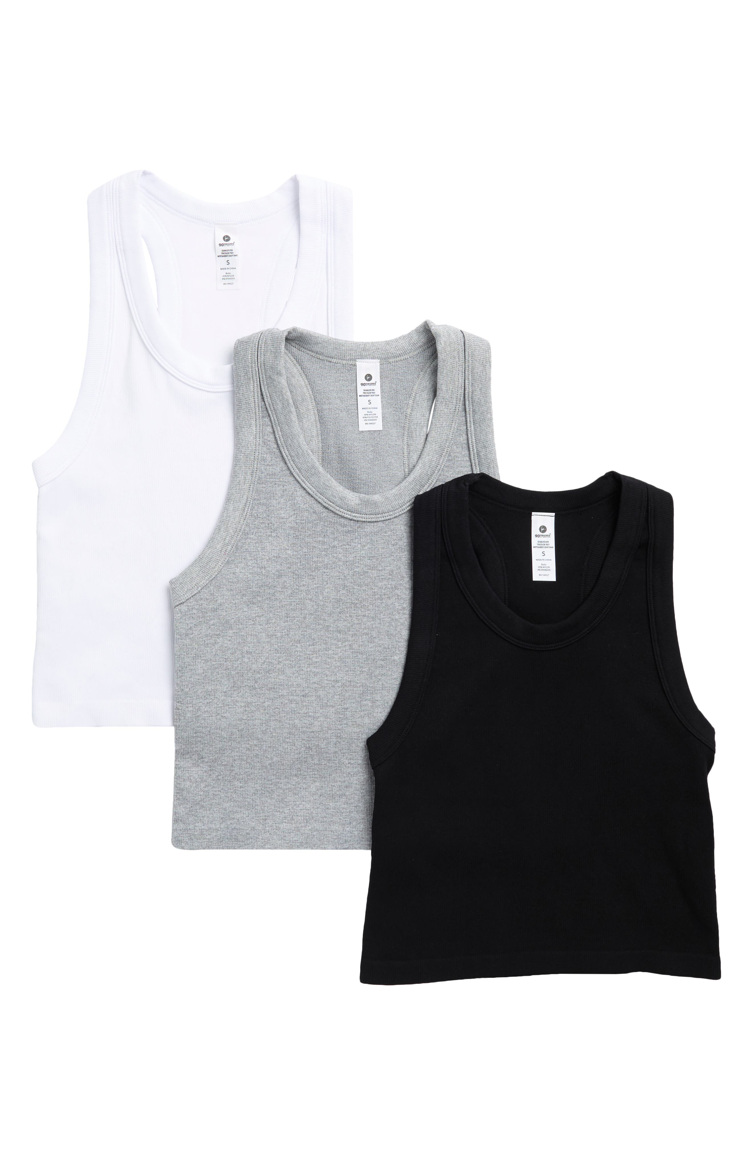3-Pack Seamless Crop Tanks - image 3