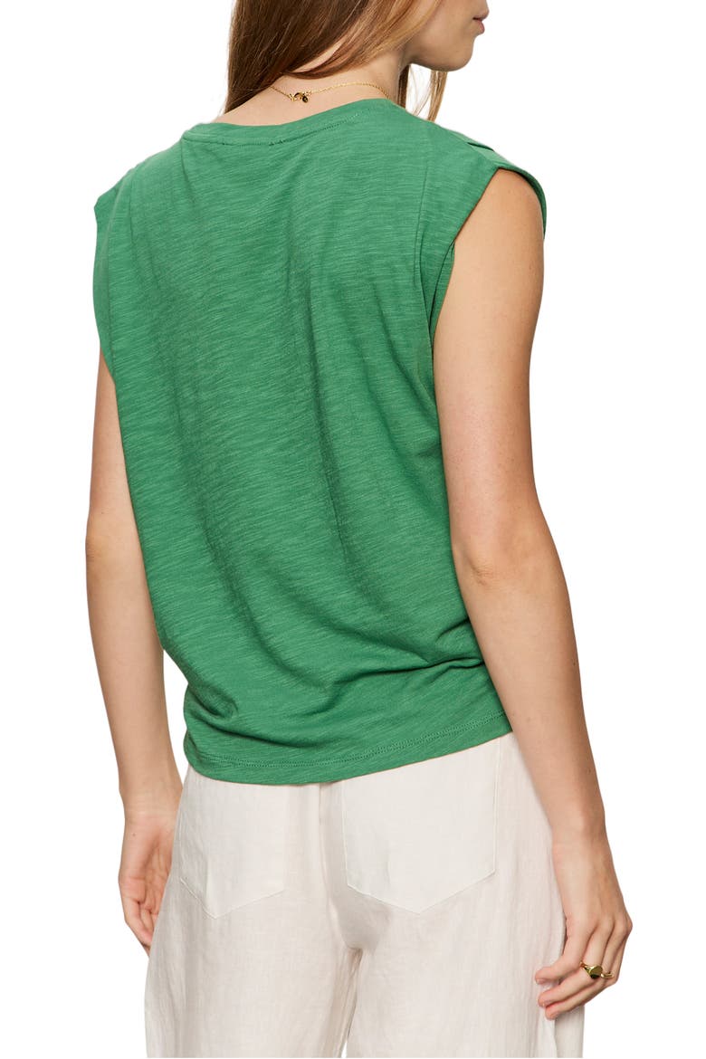 Knotted Muscle Tee, Alternate, color, GREEN JUICE