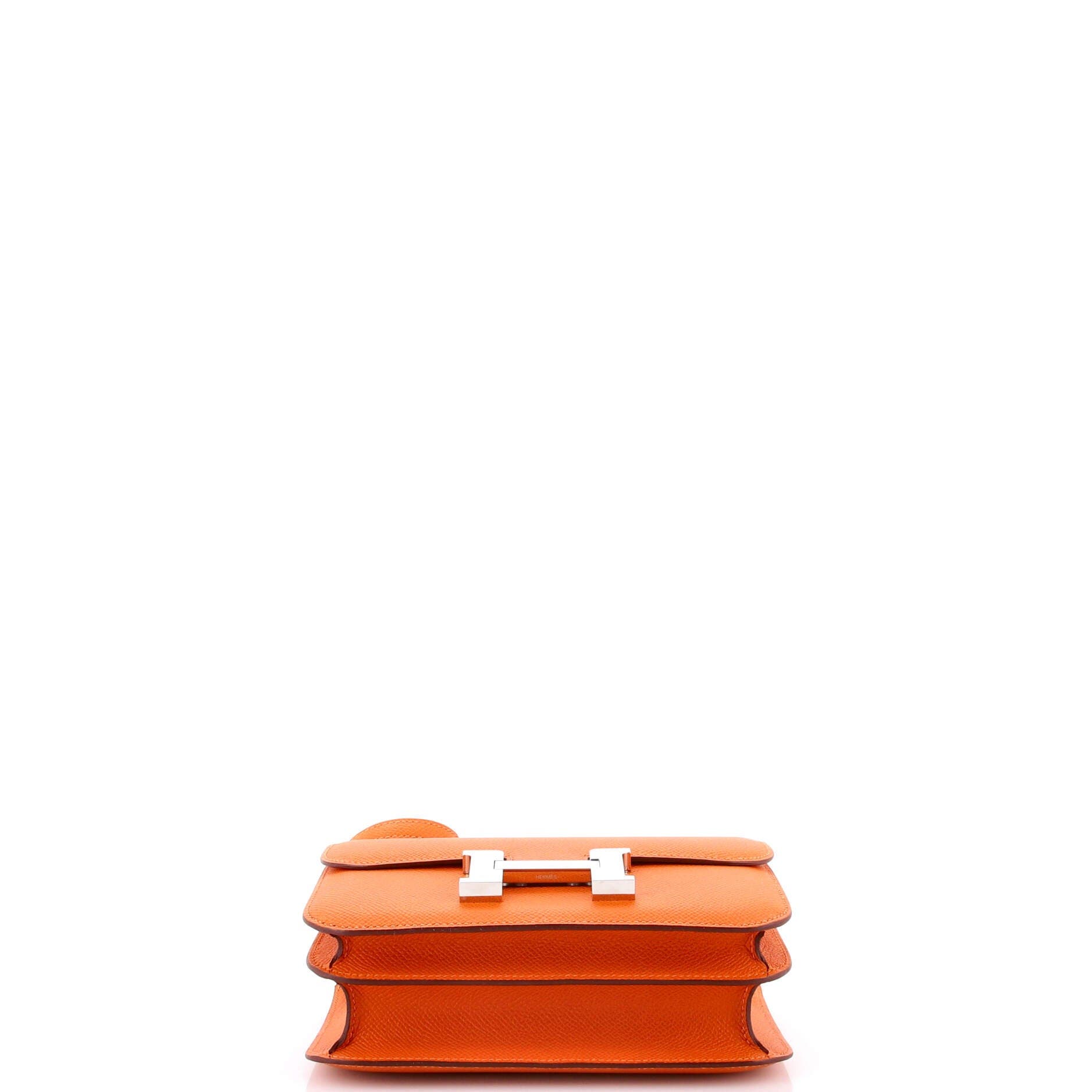 Pre-Owned Hermes Constance NM Bag Epsom 18, Alternate, color, Orange H