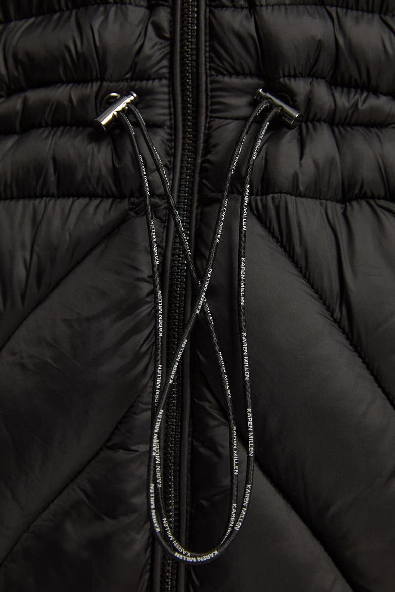 Lightweight Packable Maxi Coat, Alternate, color, Black