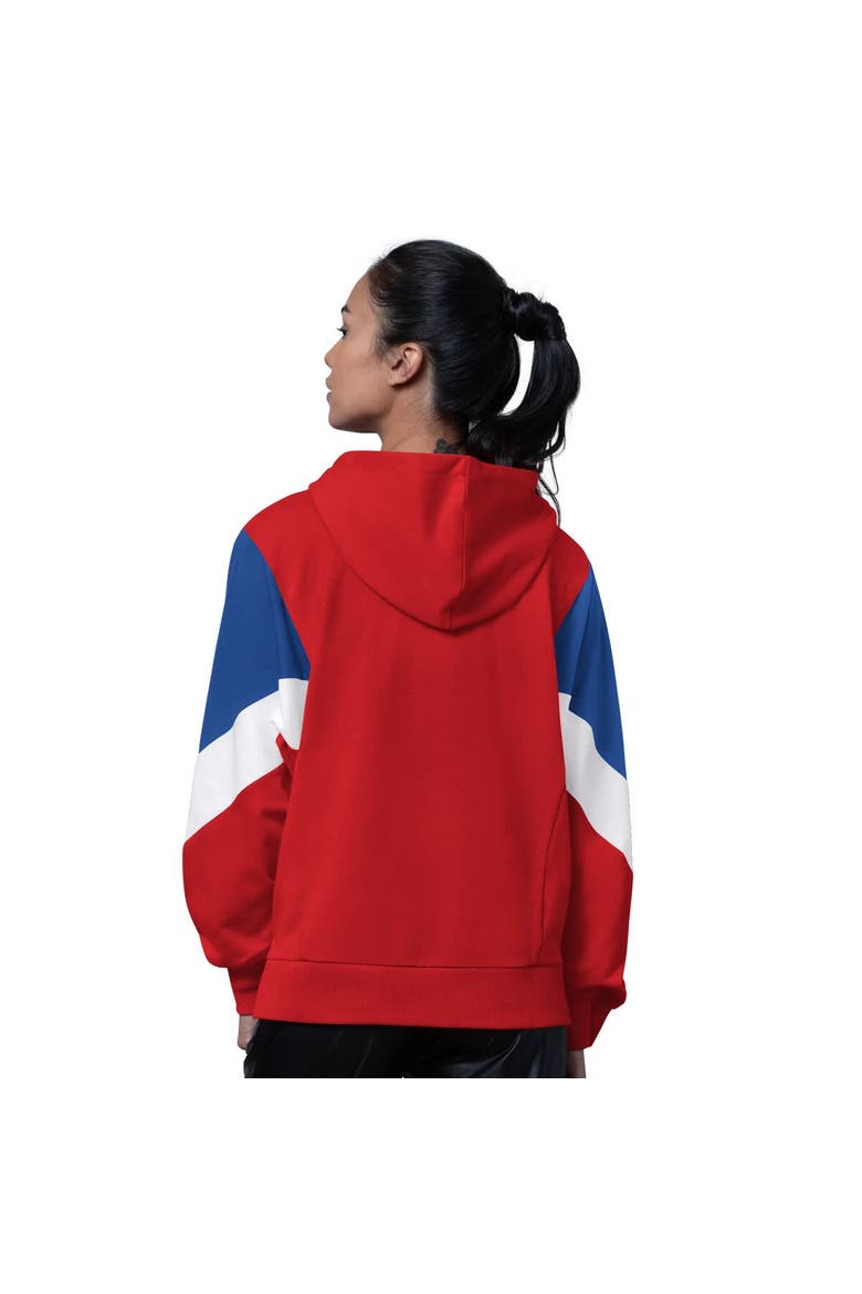 Women's Starter  Red Philadelphia Phillies Scrimmage Pullover Hoodie, Alternate, color, Red