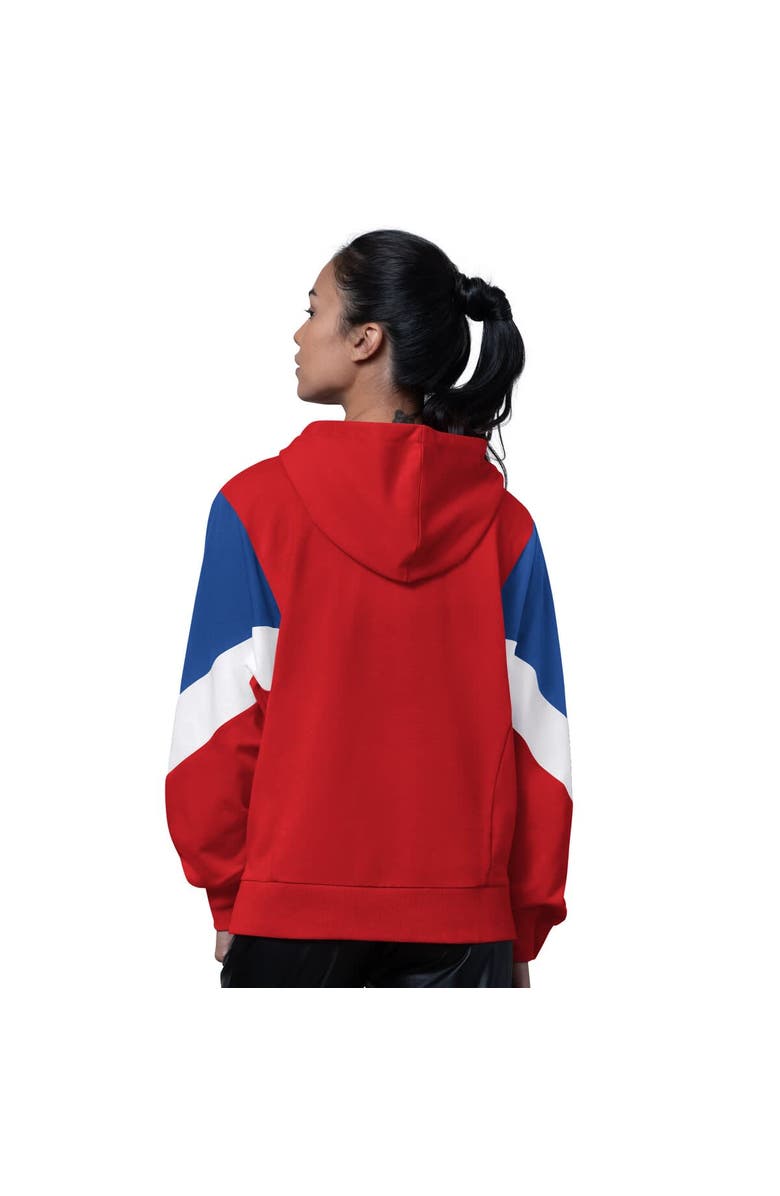 STARTER Women
s Starter  Red Philadelphia Phillies Scrimmage Pullover Hoodie, Alternate, color, Red