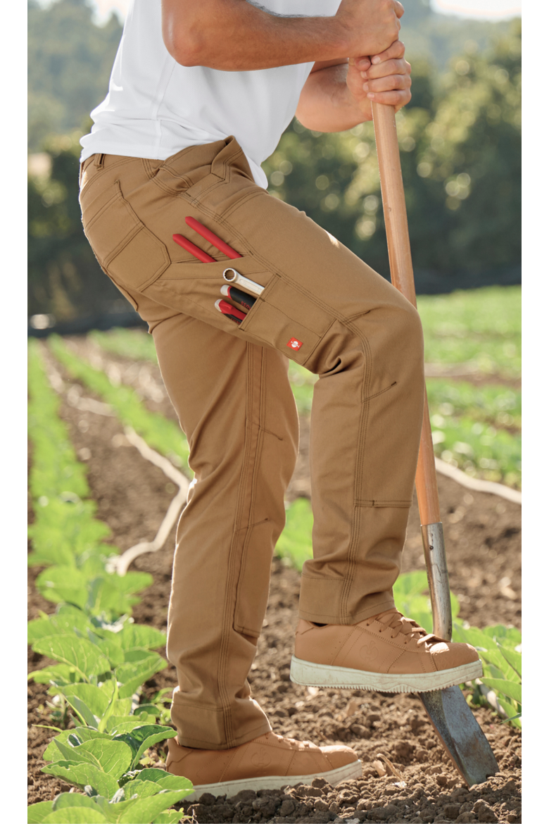 Double Front Work Pants e.s.iconic, Alternate, color, Almond Brown