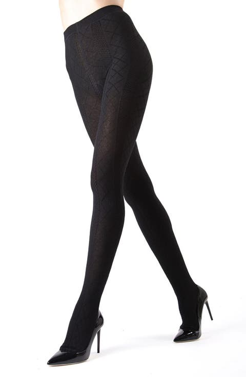 Juneau Diamonds Sweater Tights