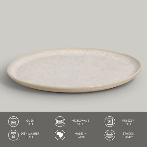 Porto Brasil Buffet Dinner Plate Set Of 6 In Neutral