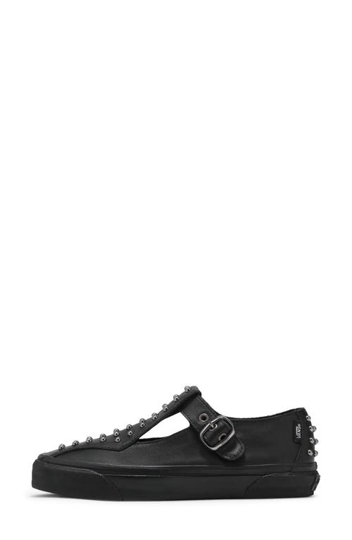 Shop Vans 93 Luxe Mary Jane Sneaker In Pearlized Black