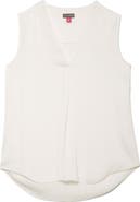 Vince Camuto Rumpled Satin Blouse