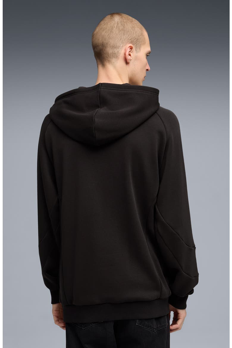 x BMW M Motorsport Pumatech-X Colorblock Hoodie, Alternate, color, PUMA BLACK