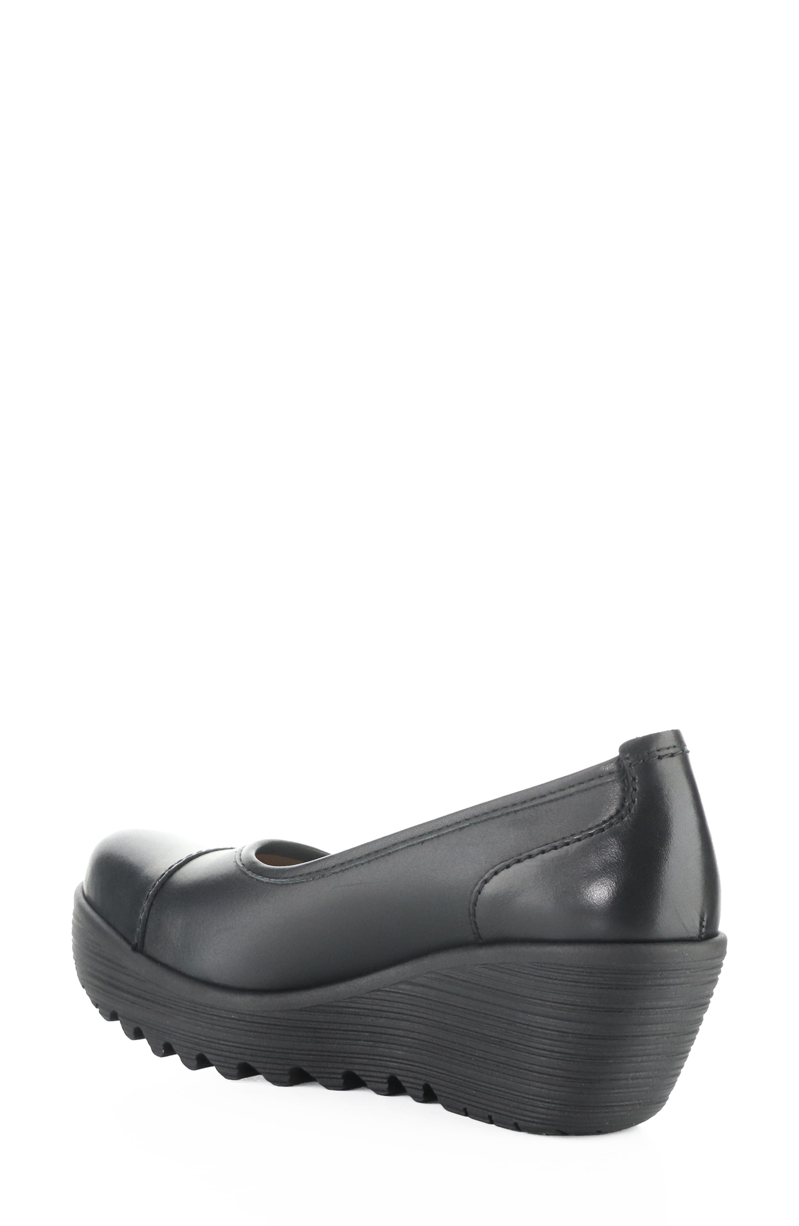 Lije Platform Wedge Pump, Alternate, color, 001 BLACK