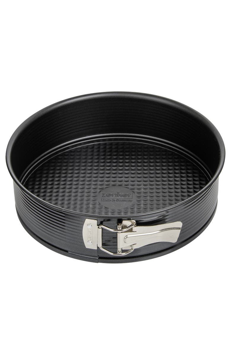 Zenker Nonstick 9-Inch Springform Pan, Black, Main, color, Black