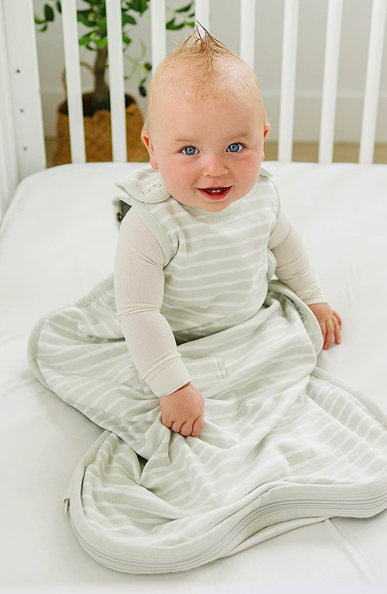 WOOLINO 4 Season Ultimate Organic Cotton & Merino Wool Wearable Blanket, Alternate, color, Birch Gray