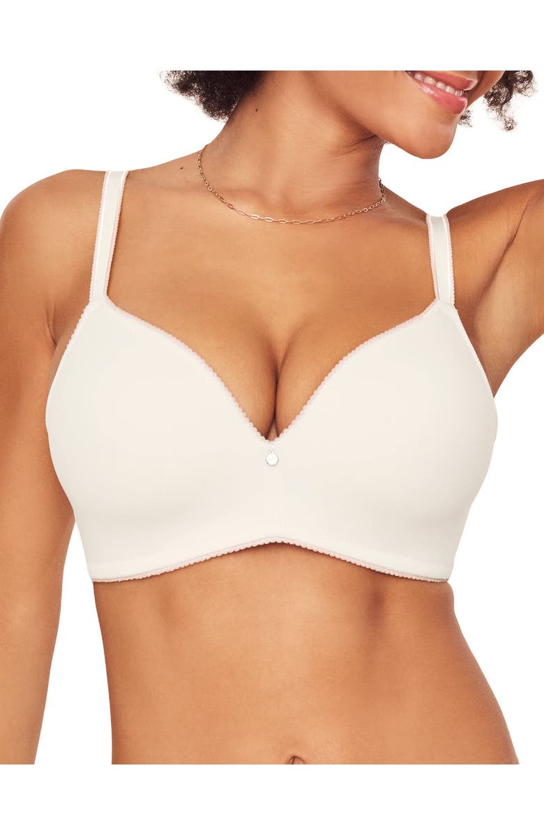Adore Me Jeannette Push Up Demi Bra, Main, color, White